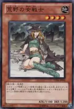 Yugioh Card YSD5-JP016 Warrior Lady of the Wasteland | Normal Japanese - Image 1