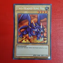 Yugioh Two-Headed King Rex LCYW-EN158 - Image 1