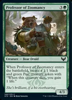 Professor of Zoomancy - Near Mint MTG Strixhaven - Image 1
