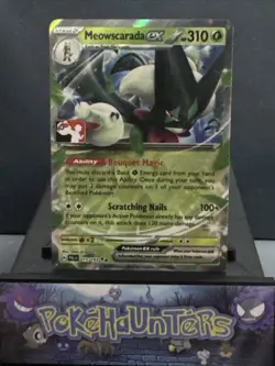 Pokemon Card Meowscarada ex 015/193 Prize Pack Series Paldea Evolved NM - Image 1