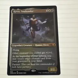 MTG Ravos, Soultender Foil Etched Mythic Card Commander Legends #533 - Image 1