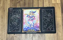 Official 2020 Konami “Yu-Gi-Oh” Dark Magician Girl Trading Card Game Mat - Image 1