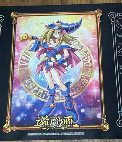 Official 2020 Konami “Yu-Gi-Oh” Dark Magician Girl Trading Card Game Mat - Image 2
