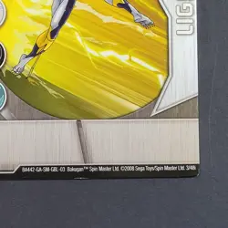 Bakugan Battle Brawler - Light Portal - Metal Gate Card - 3/48i - BA442 Silver - Image 3