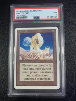 MTG Magic the Gathering UNLIMITED Winter Orb NM 7 - Image 1