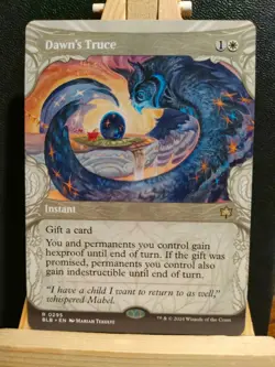 Dawn's Truce (Showcase) - Bloomburrow - Rare - NM (See pics) MTG - Image 1