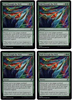 MTG Edge of Eternities Pull Through the Weft x 4 (Uncommon) - Image 1