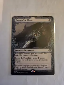 Dragonfire Blade (Showcase) Tarkir: Dragonstorm Regular 324 MTG - Image 1