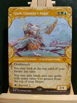 Glarb, Calamity's Augur (Showcase) - Bloomburrow - Mythic - NM (See pics) MTG - Image 1