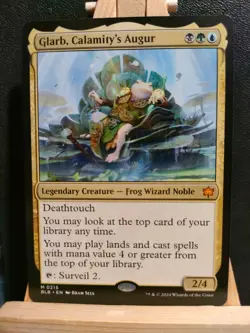 Glarb, Calamity's Augur - Bloomburrow - Mythic - NM (See pics) MTG - Image 1