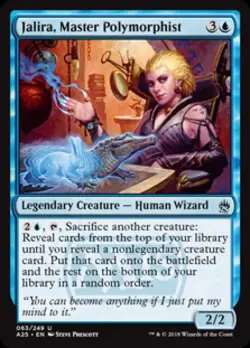 Jalira, Master Polymorphist -Foil Light Play MTG Masters 25 - Image 1