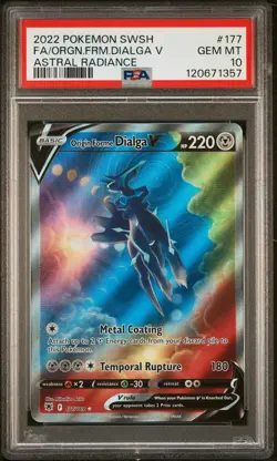 PSA 10 - Origin Forme Dialga V 177/189 SWSH Astral Radiance - Pokemon - Image 1