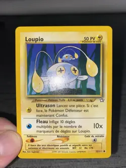 Carte Pokemon Loupio 55/111 Neo Genesis Wizard Francais Occasion - Image 3