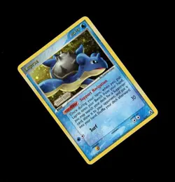 2006 Pokemon LEGEND MAKER STAMP LAPRAS HOLO 8/92 RARE! LP - Image 1