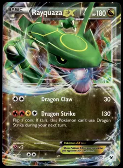 Rayquaza EX 60/108 XY Roaring Skies Pokemon [NM] (1) - Image 1