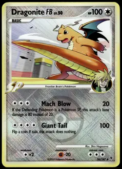 Dragonite FB LV.50 Cross Hatch 56/147 Platinum Supreme Victors Pokemon [NM] (1) - Image 1