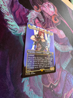 MTG Magic x Final Fantasy - G'raha Tia, Scion Reborn ⭐ Borderless FOIL ⭐ NM - Image 3