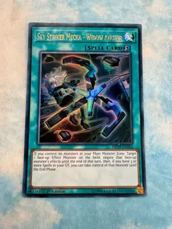 YUGIOH SKY STRIKER MECHA - WIDOW ANCHOR ULTRA RARE 1ST NM MP19-EN264 - Image 1