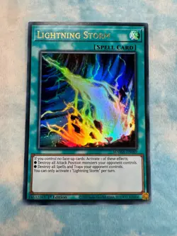YUGIOH LIGHTNING STORM ULTRA RARE 1ST NM MAMA-EN089 - Image 1