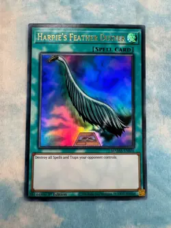 YUGIOH HARPIE'S FEATHER DUSTER ULTRA RARE 1ST NM MAMA-EN076 - Image 1