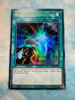 YUGIOH WORLD LEGACY SUCCESSION ULTRA RARE 1ST NM FLOD-EN058 - Image 1
