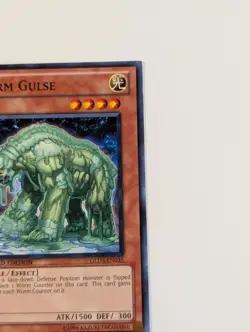 Yugioh TCG -1x Worm Gulse - GLD3-EN035 - NM/LP - Limited Edition - Gold Series 3 - Image 4
