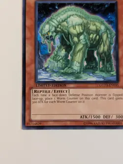 Yugioh TCG -1x Worm Gulse - GLD3-EN035 - NM/LP - Limited Edition - Gold Series 3 - Image 5