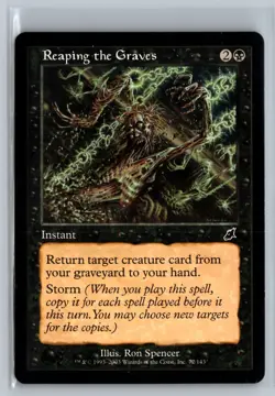 Reaping the Graves Scourge Common - MTG Magic the Gathering Card - Image 1