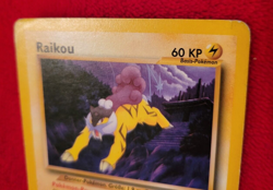 Raikou Neo Revelation 22/64 German Rare Pokemon Card Non-Holo Naoyo Kimura HP - Image 3