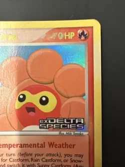 Pokemon Card - Sunny Castform Delta Species 31/113 Reverse Holo Stamped - Image 3