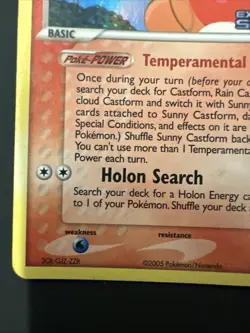 Pokemon Card - Sunny Castform Delta Species 31/113 Reverse Holo Stamped - Image 4