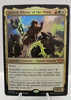 Ghired, Mirror of the Wilds MTG Outlaws of Thunder Junction Foil - Image 1