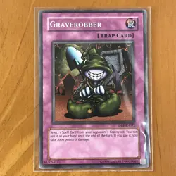 Yu-Gi-Oh! TCG Graverobber DB1-EN072 Trap Card - Image 4