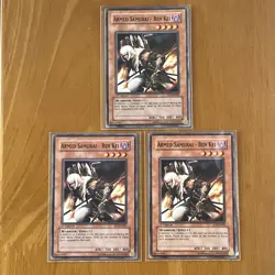 Yu-Gi-Oh! TCG Armed Samurai Ben Kei Earth Monster Card FET-EN023 1st Edition - Image 5