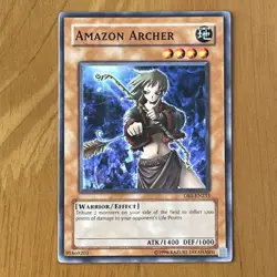Yu-Gi-Oh! TCG Amazon Archer Earth Monster Card DB1-EN233 - Image 3
