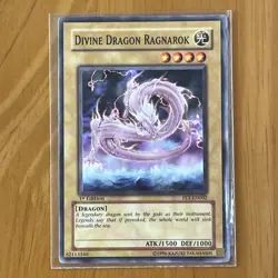 Yu-Gi-Oh! TCG Divine Dragon Ragnarok Card FET-EN002 Common 1st Edition - Image 5