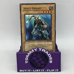 Yu-Gi-Oh! TCG Insect Knight Earth Monster Card FET-EN004 1st Edition - Image 1