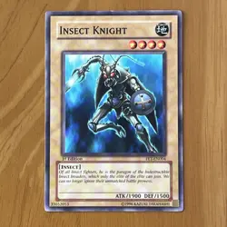 Yu-Gi-Oh! TCG Insect Knight Earth Monster Card FET-EN004 1st Edition - Image 3