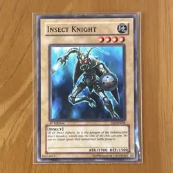 Yu-Gi-Oh! TCG Insect Knight Earth Monster Card FET-EN004 1st Edition - Image 5