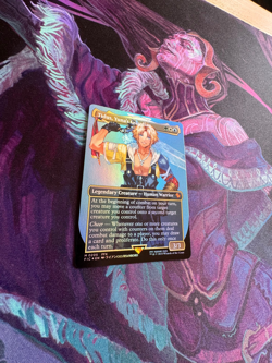 MTG Magic x Final Fantasy - Tidus, Yuna's Guardian ⭐ Borderless FOIL ⭐ NM - Image 2