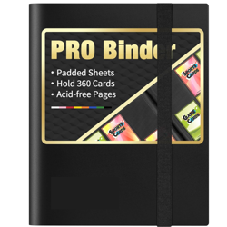 Heavy Duty Card Binder 9 Pocket Trading Card Binder Holds 360 Cards for TCG MTG - Image 1