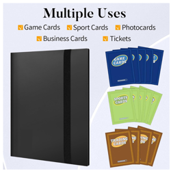 Heavy Duty Card Binder 9 Pocket Trading Card Binder Holds 360 Cards for TCG MTG - Image 2