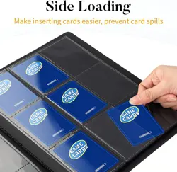 Heavy Duty Card Binder 9 Pocket Trading Card Binder Holds 360 Cards for TCG MTG - Image 4
