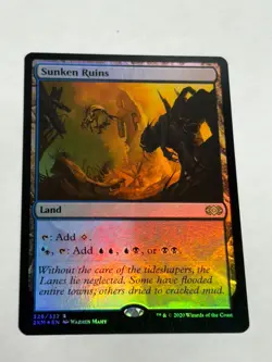 Sunken Ruins [FOIL] ~ MTG ~ Double Masters ~ Rare (NM) Free Shipping! - Image 1