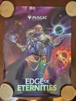 MTG Edge of Eternities Promo Poster! Great condition! 18X24! - Image 1