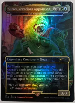 Slimer Voracious Apparition x1 Secret Lair: Ghostbuster Magic MTG LP/NM - Image 1