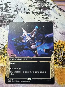 Foil - High Market (0018) (Borderless) - 18 / NM / English MTG - Image 5