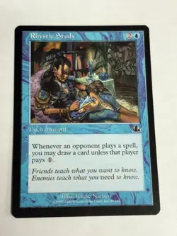 Magic The Gathering: Prophecy Rhystic Study MTG Prophecy NM - Image 1