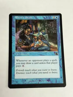 Magic The Gathering: Prophecy Rhystic Study MTG Prophecy NM - Image 2