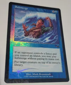 Submerge Nemesis - NM FOIL Magic the Gathering MtG 2000 - Image 1